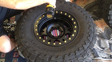 How to mount tires on your Ultra beadlock rims!