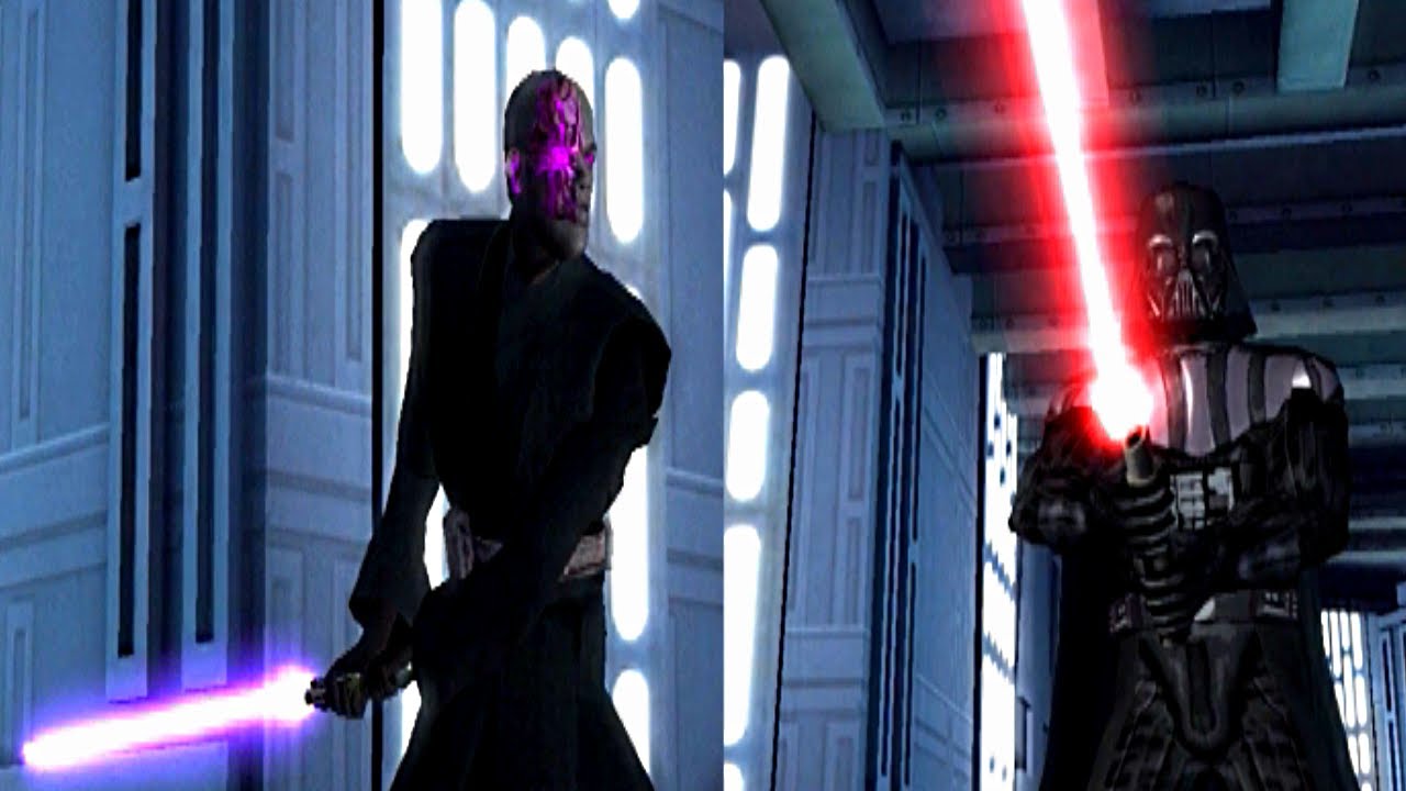 Star Wars Episode III Revenge of the Sith Dark Side Mace Windu Vs