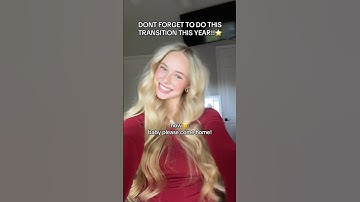 ARE YOU GONNA DO THIS TRANSITION?😚 #ellahperry #transition #shorts #feed #relatable #holidays #fyp