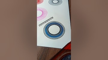 Wow😳 #spirograph #satisfying #art #asmr #pattern #viral #india #skills #spirographbykamal #shorts