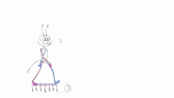 Sheridan Animation Year 1 - Bug Walk Cycle