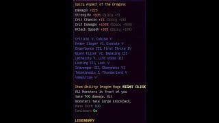 How to get Aspect of dragons easly (Hypixel skyblock)