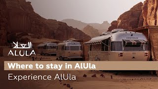 Where to Stay in AlUla