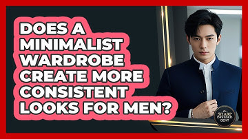 Does A Minimalist Wardrobe Create More Consistent Looks For Men? - The Sharp Dressed Gent