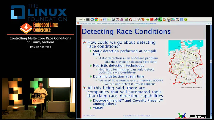 Embedded Linux Conference 2013 - Controlling Multi-Core Race Conditions on Linux/Android