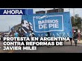 Protesta en Argentina contra reformas de Javier Milei - En Vivo | 28Dic