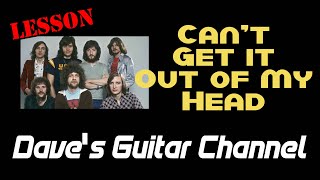 Video thumbnail of "LESSON - Can't Get It Out Of My Head by ELO"