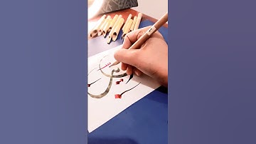 Beautiful Arabic Calligraphy Style💐🌷💞 #calligrphylearning  #calligraphylattering