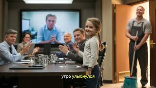 картинка: Компания Теряет МИЛЛИОНЫ Из-за Отсутствия Переводчика, Пока Дочь Уборщика Не Заходит В Зал