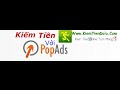 Kiếm tiền từ web, Kiếm tiền với PopAds Bản Full, KiemTienDola.Com |namdaik