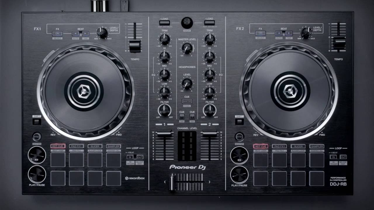 Rekordbox DJ Controller PIONEER - DDJ-RB Tutorial 2 Unit Overview