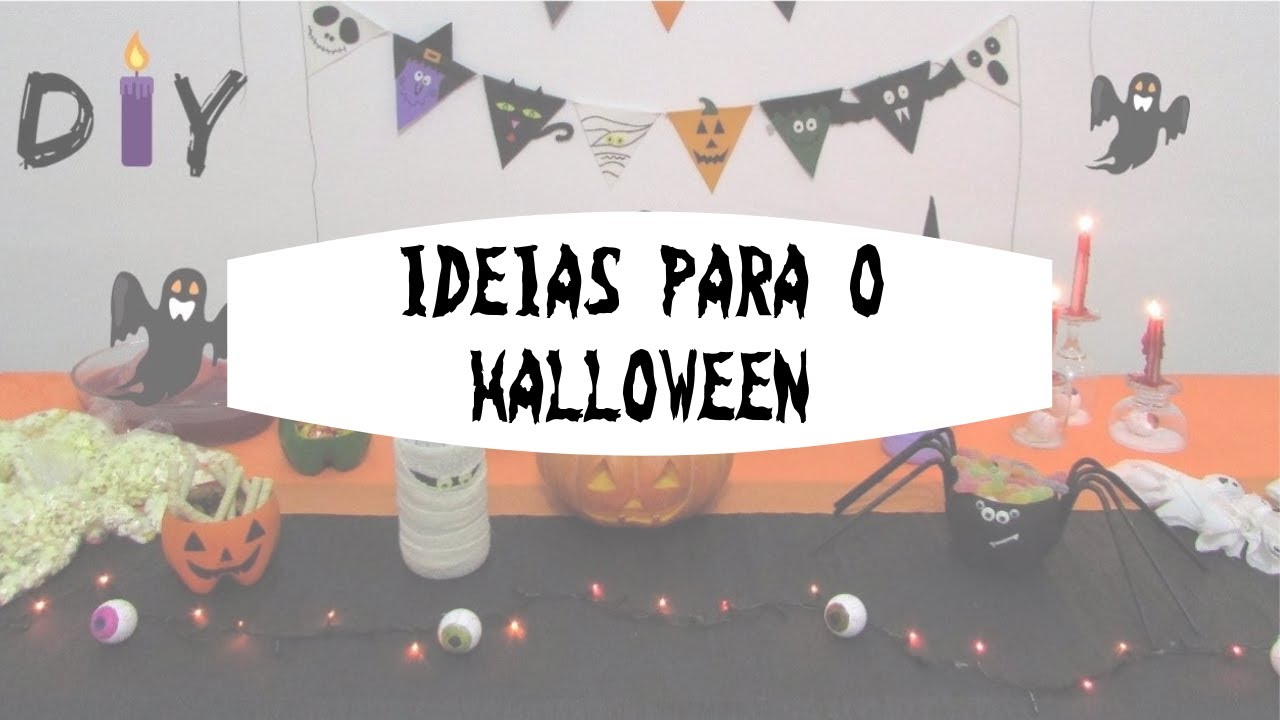 Decoração de Halloween  Adornos e Ideias 