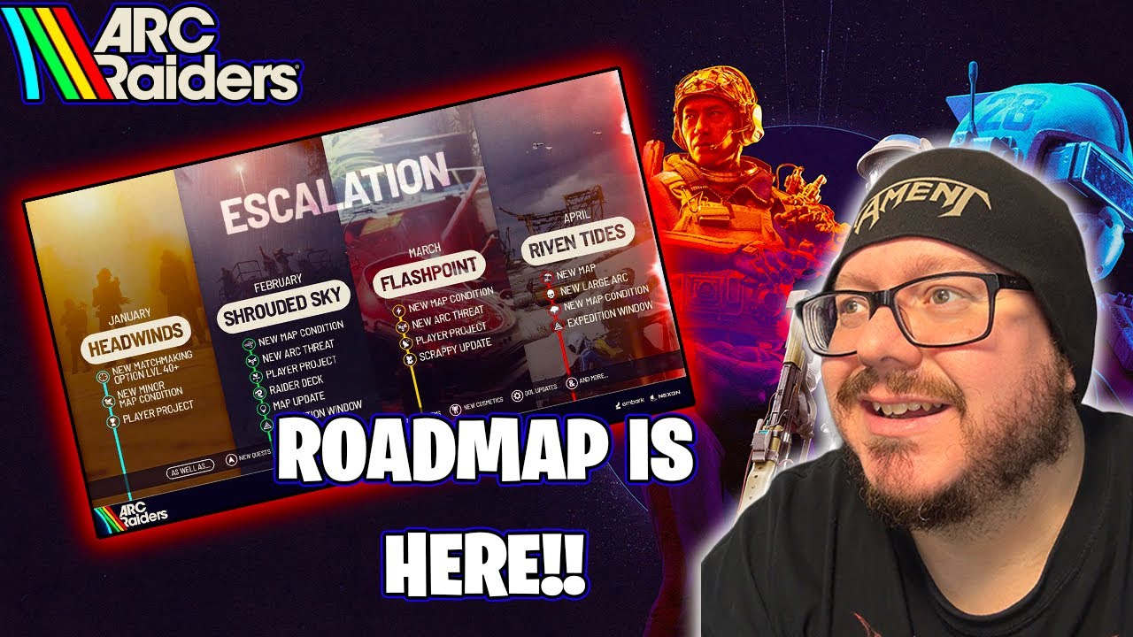 GeeksomePlays Reacts To NEW Arc Raiders Roadmap for 2026!