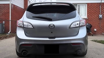 2012 Mazdaspeed 3 Ultimate racing + resonator delete