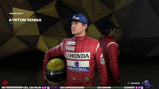 Em memória de Senna - F1 2019 Senna vs Prost Senna-rio