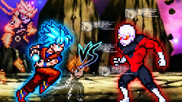 Goku SSGSS (Team Shounen) VS Jiren DBFZ in Jump Force Mugen🤩