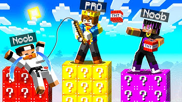 LUCKY BLOCK TOWER RACE 😂| Gone Wrong