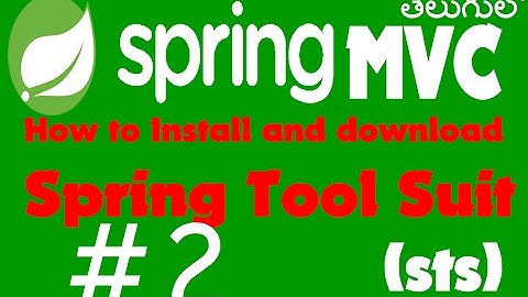 Spring MVC How to Install and download Spring Tool Suit #2