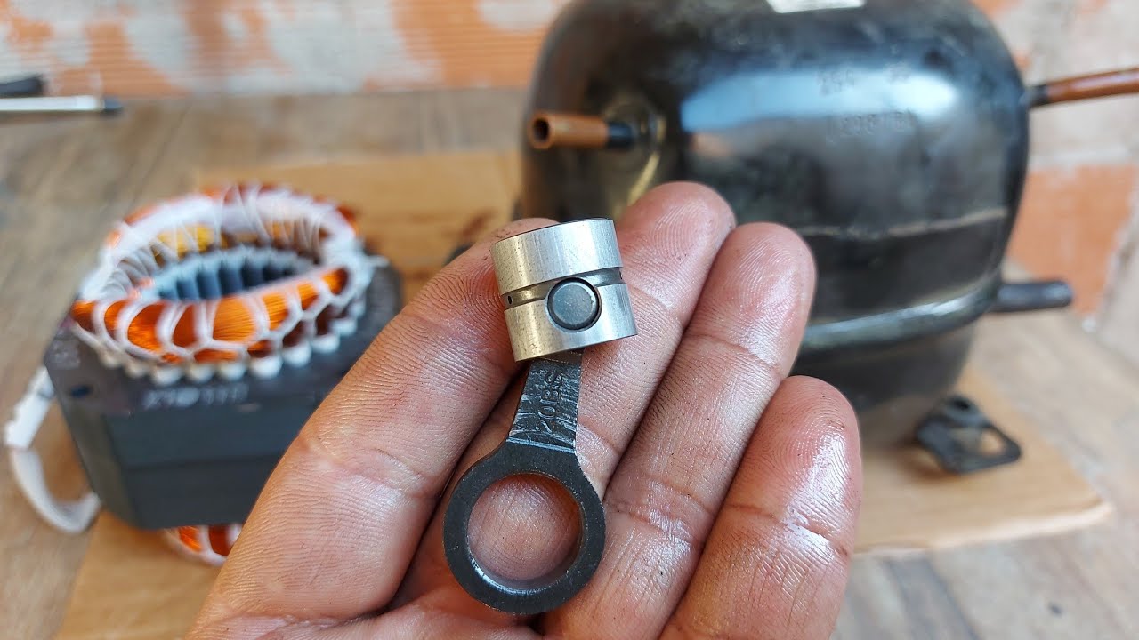 Что внутри двигателя холодильника