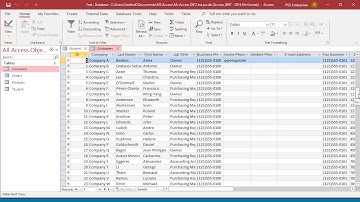 How to Add a Record to a Table in MS Access - Office 365
