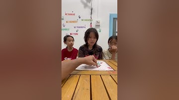 Tiếng Anh Giao Tiếp Phan Thiết: Anna, Rose and Michelle practice Describing Snowman
