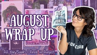 August Wrap Up (2022) | All The Books I Read in August (featuring A LOT of ROMANCE)