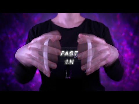 [ASMR]７種類の高速イヤーマッサージ１時間 - FAST EAR MASSAGE 7TRIGGERS(No talking)