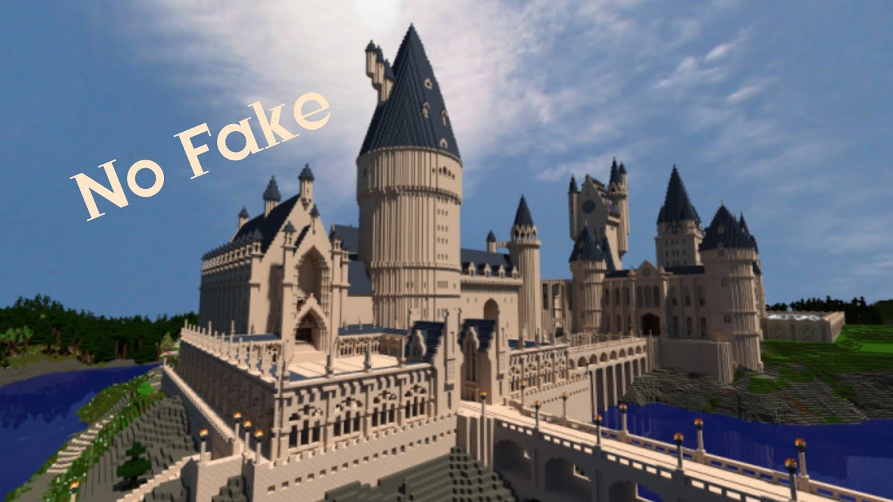 Comment Avoir Ce Chateau En 5 Minutes Tuto Minecraft Pe Youtube