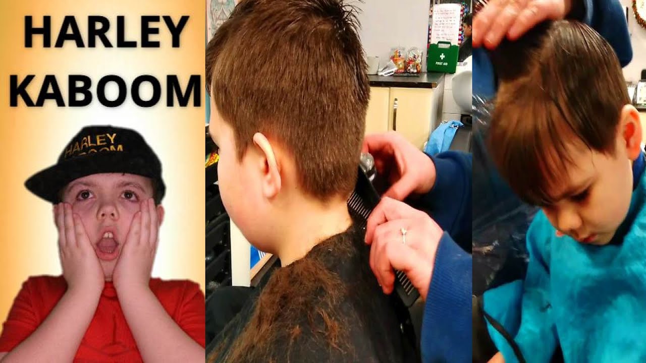 How to cut boys hair? Harley Kaboom