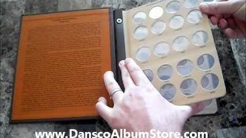 How to insert your coins into your new Dansco Album!