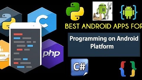 Top 6 Android Apps For Programming | IDE , Complileres And Editors With Some For Just Learning.🖥️