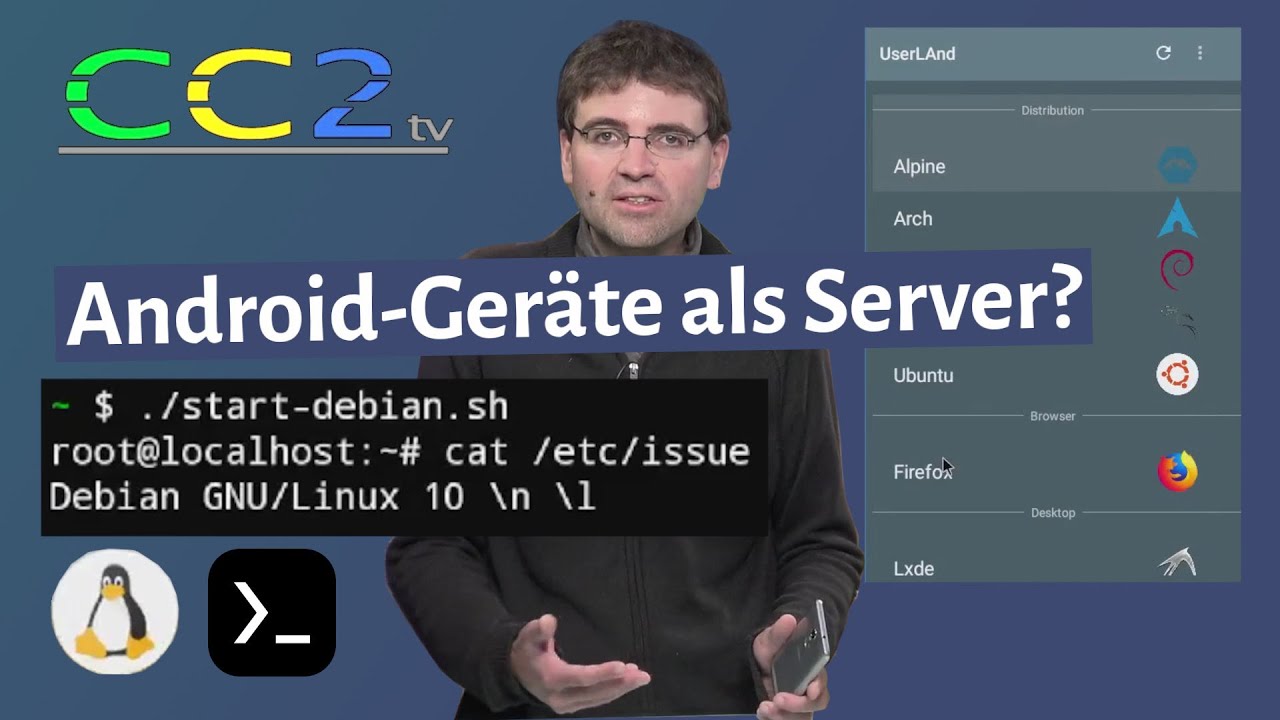 Linux Auf Android Ger ten Ohne Root Nutzen CC2tv Folge 306 YouTube Linux auf android ger ten ohne root nutzen cc2tv folge 306 youtube