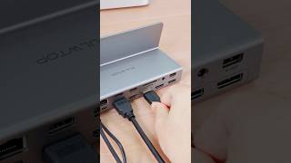 From Messy Desk to Masterpiece --- PULWTOP BD242A Triple Display Docking Station