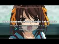 Bouken deshou deshou - Aya Hirano (op Haruhi Suzumiya) // Subtitulado español y romaji //