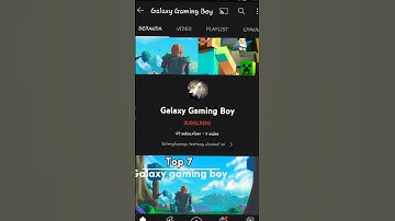 Top 11 channel Galaxy Gamer boy #fyp #fypシ #tiktok #shorts #minecraft