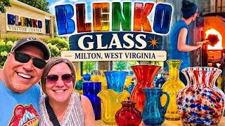 Blenko Glass Factory - Milton, West Virginia MADE IN THE USA!