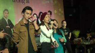 Chi Pu và Vân Anh hát TRỞ VỀ ĐI (Offline fan Hà Nội)