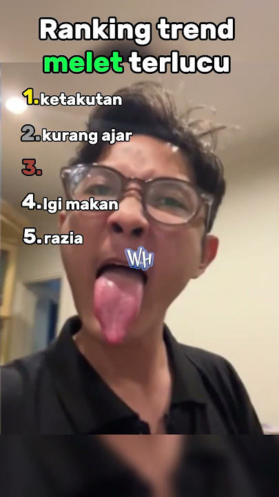 trend melet terlucu 😛🤣
