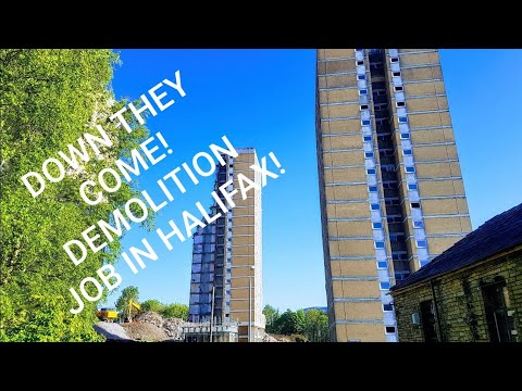 demolished-part-of-flats-at-halifax-uk-near-police-station