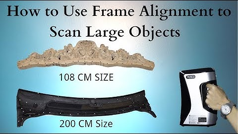 How to Easily to Scan Large Objects Using Thunk3D FisherW Handheld 3D Scanner