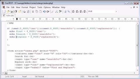 Beginner PHP Tutorial - 55 - Creating a Find and Replace Application Part 2