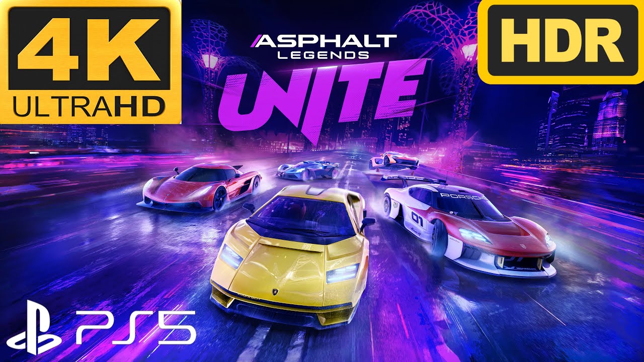 Asphalt Legends Unite (PS5) 4K 60FPS HDR Gameplay