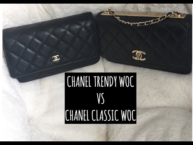 CHANEL TRENDY CC WOC VS CLASSIC WOC 