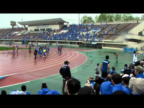 モンテディオ山形vs愛媛FC 終了後選手挨拶