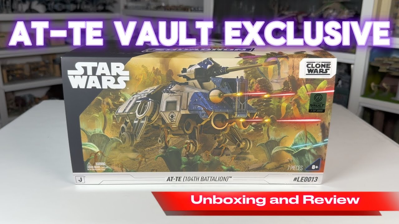 Star Wars Micro Galaxy Squadron Vault Exclusive AT-TE (104th