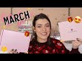 March GLOSSYBOX & ROCCABOX Unboxing!! | Makeup With Meg