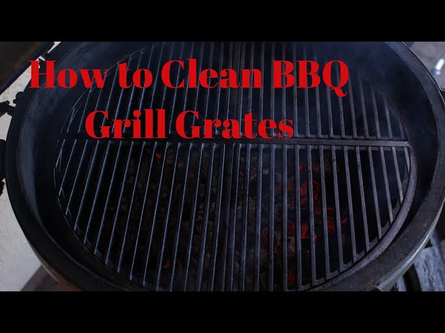 My grill grates have gotten rusty. What's the best way to clean them? :  r/castiron