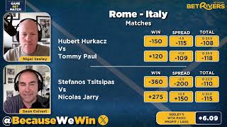 Italian Open Quarterfinals: Hurkacz & Tsitsipas Look to Advance