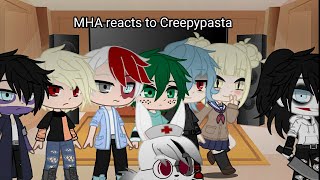 MHA reacts to creepypasta memes