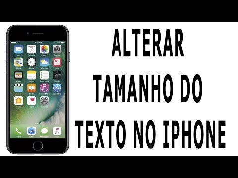 Alterar o tamanho da fonte no iPhone, iPad e iPod touch